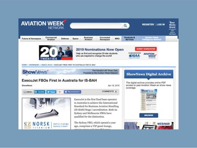 April-2018-Aviation-Week-ExecuJet-FBOs-First-in-Australia-for-IS-BAH-view-