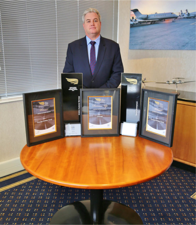 ExecuJet Africa wins at SACAA Industry Awards 2018 ExecuJet Africa wins at SACAA Industry Awards 2018