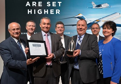 ExecuJet wins ‘International’ accolade at Bombardier ASF Excellence Awards for the fifth year in a row