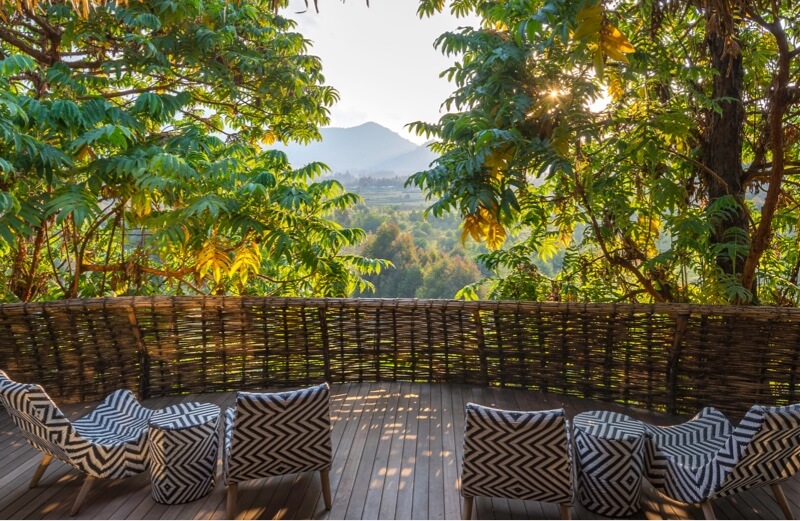 Your accomodation: Bisate Lodge