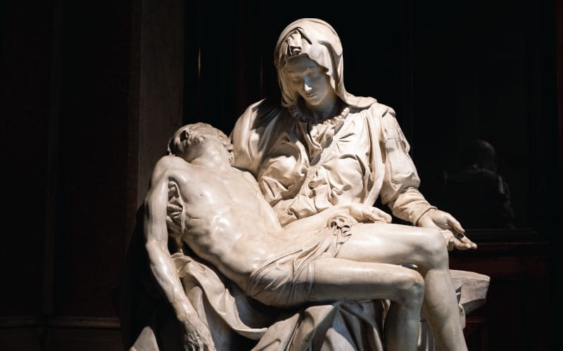 Vatikan-Kunst-Skulptur