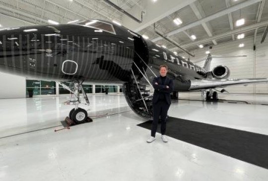 Rolls Royce van de privé-vliegtuigen