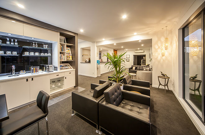 Passenger lounge interior