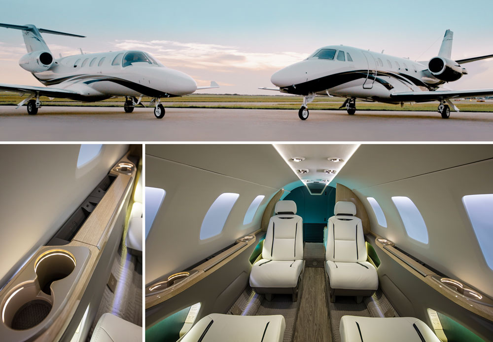 Different types of private jets