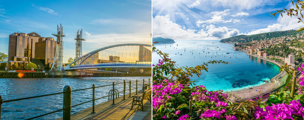 Manchester to Nice