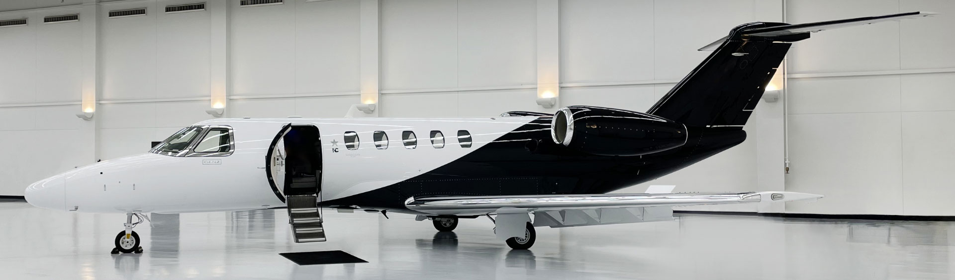 The Modern Cessna Citation CJ4 Gen2 in a Showroom - Fractional Jet Ownership