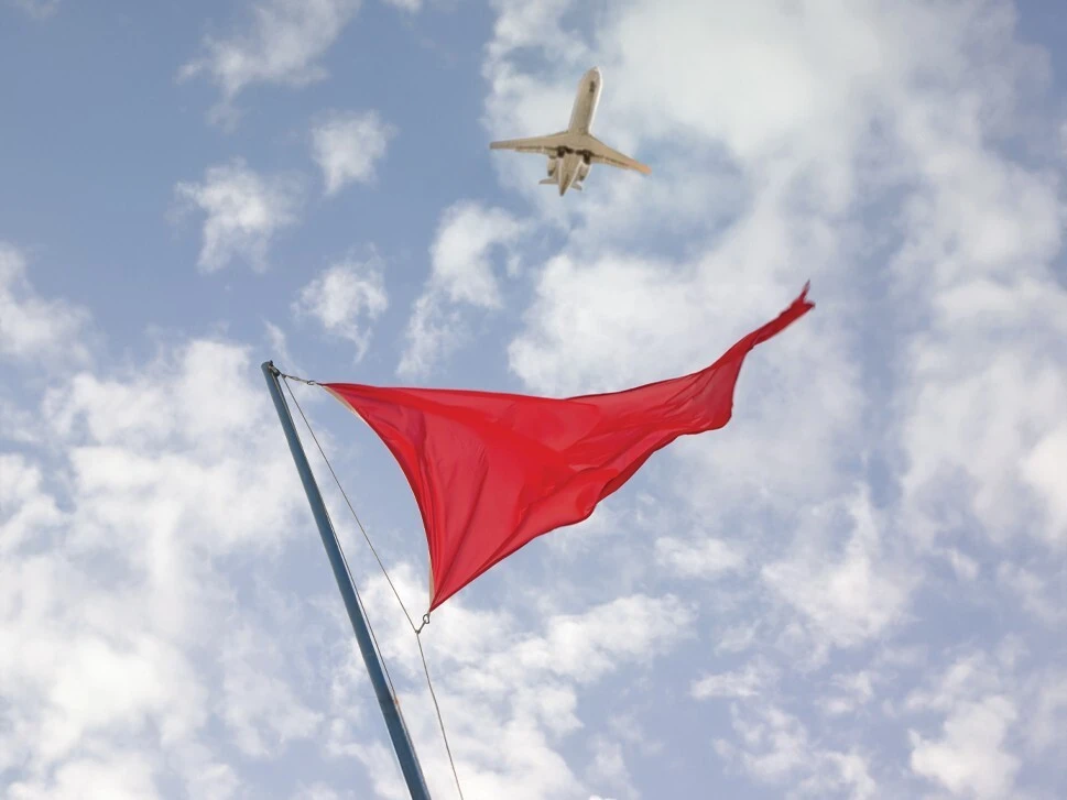 red flag buying an aircraft